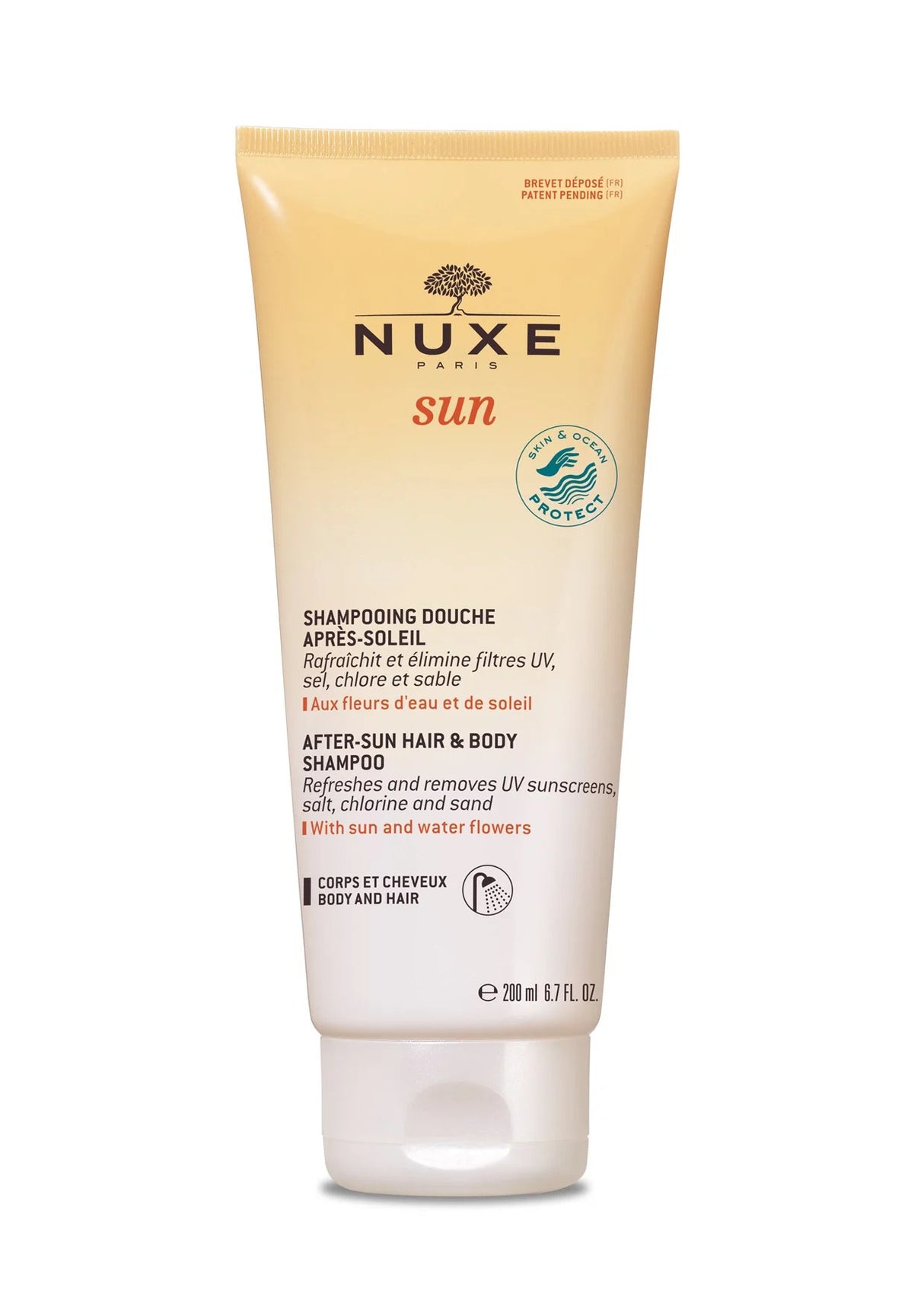 Nuxe - Sun After-Sun Hair & Body Shampoo - After-sun shampoo for hair and body - 200ml - Feel You