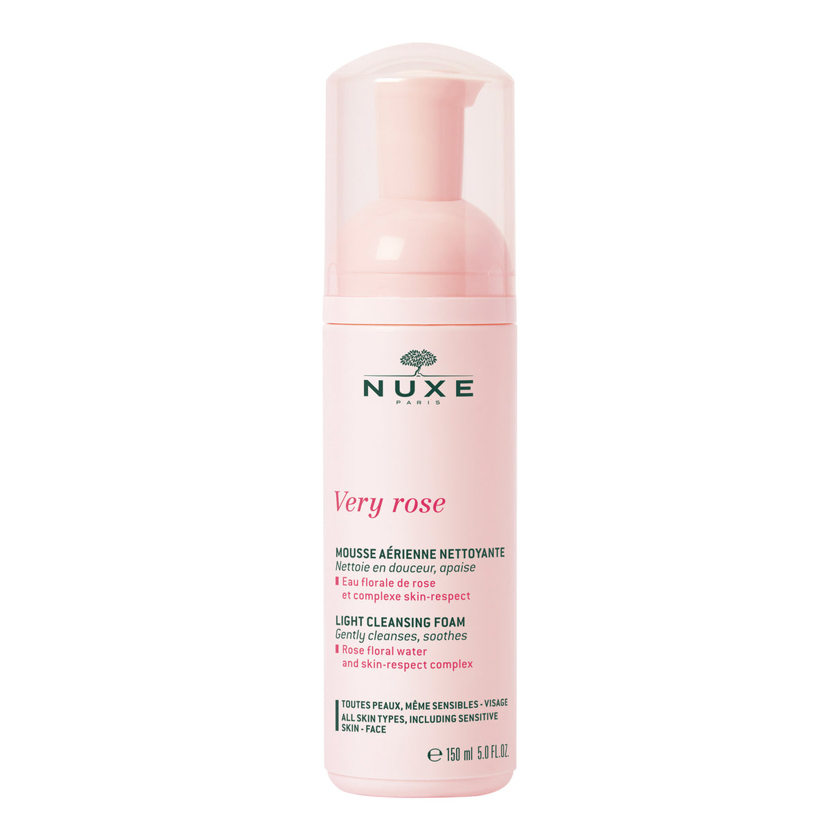 Nuxe, Very Rose, Cleansing Foam, 150 ml - Feel You