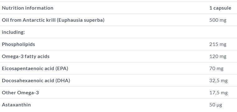 OLIMP Gold Krill 30 Caps - Feel You