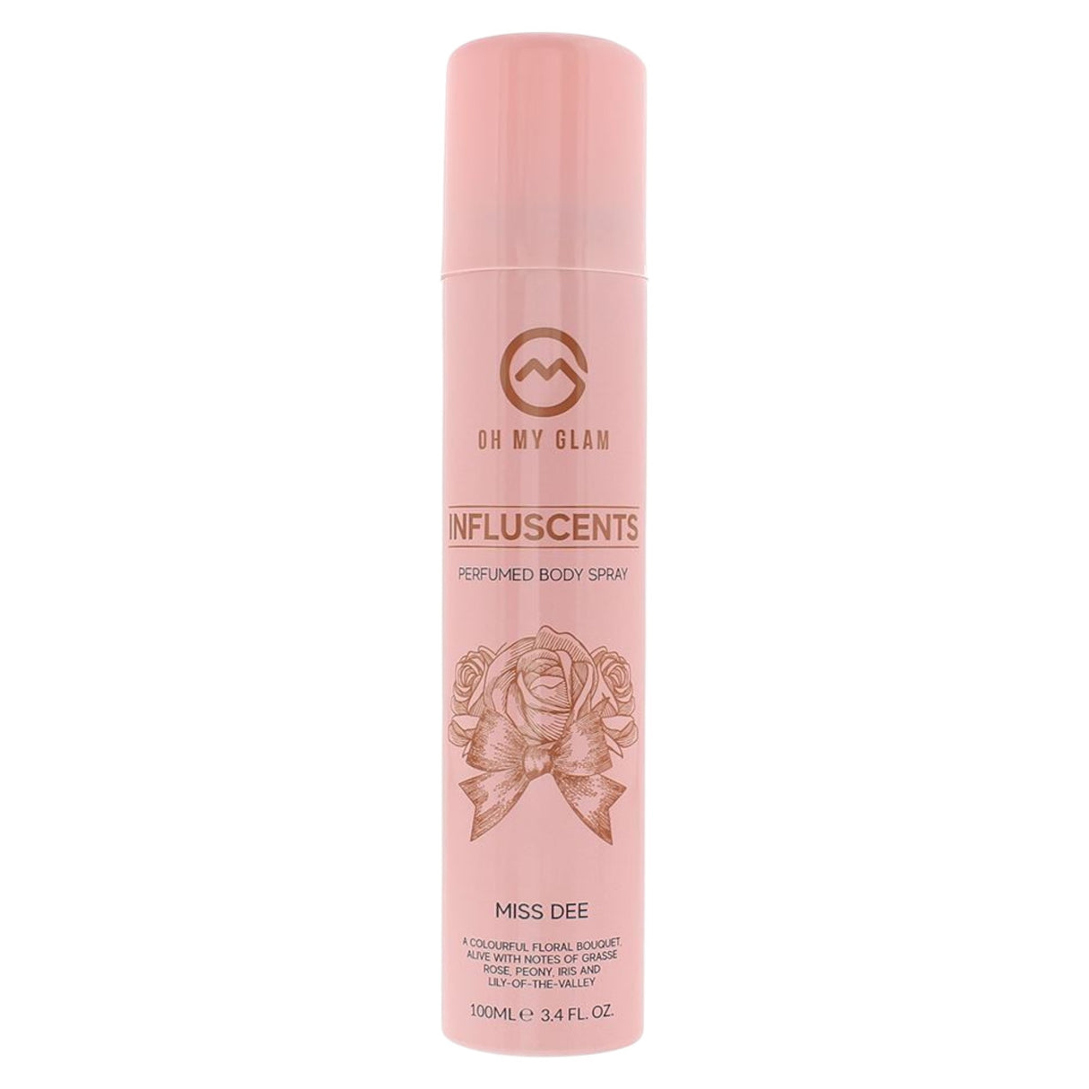 Oh My Glam, Influscent Miss Dee, Body Spray, Lily of the Valley, 100 ml - Feel You