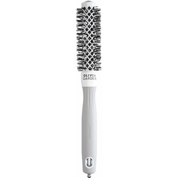 Olivia Garden - Expert Blowout Shine Round Brush White & Grey ( 20 mm ) - hair brush - 0ml - Feel You
