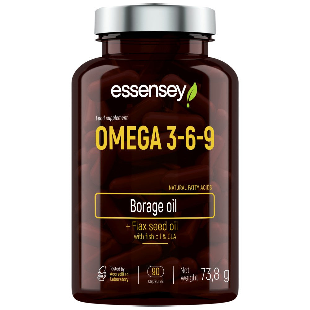 Omega 3-6-9 with Fish Oil - 90 Гел капсули - Feel You