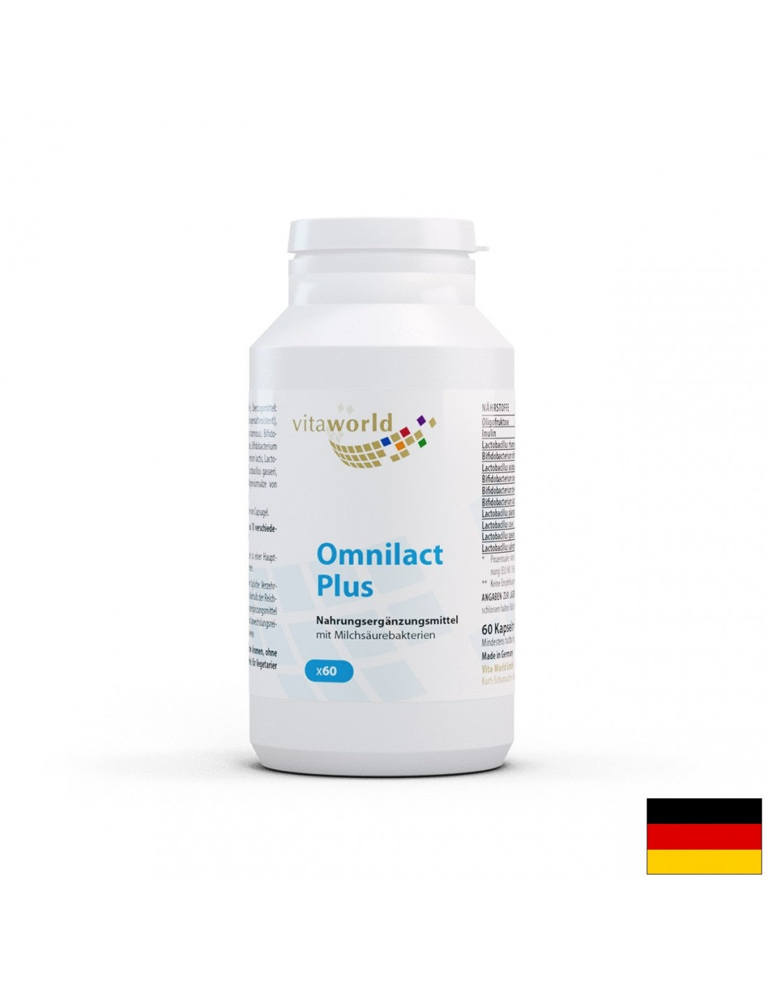 Omnilact Plus / Пробиотик Омнилакт Плюс 10 щама, 10 млрд. активни пробиотици, 60 капсули - Feel You