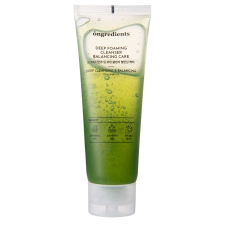 Ongredients - Deep Foaming Cleanser Balancing Care - Deep Cleansing Facial Foam - 120ml - Feel You
