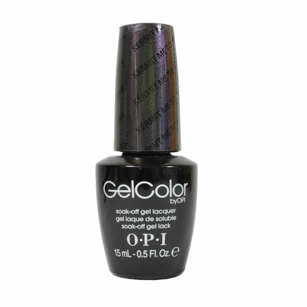 Opi, Gel Color, Semi-Permanent Nail Polish, Kermit Me To Speak, 15 ml - Feel You