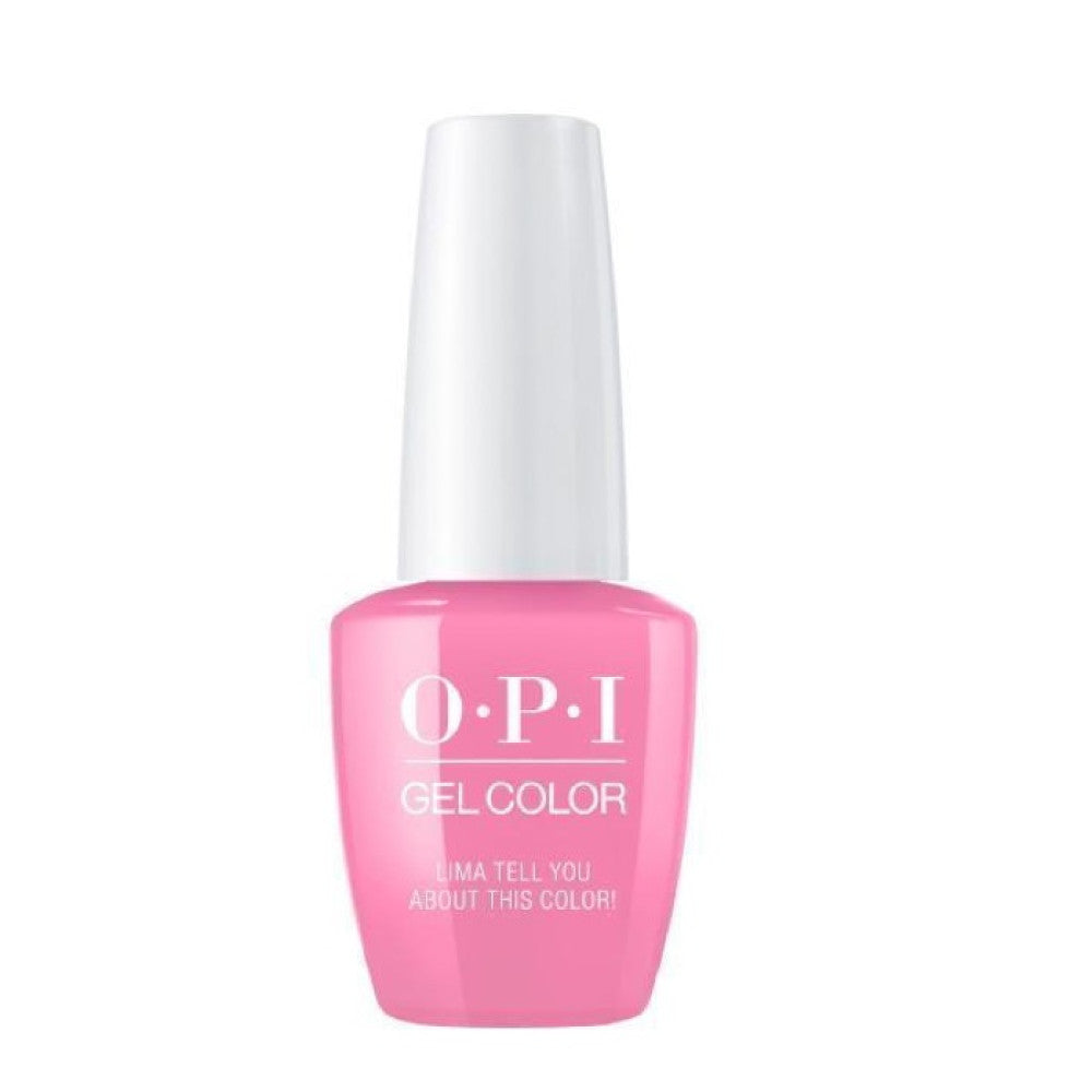 Opi, Gel Color, Semi-Permanent Nail Polish, Lima Tell You About This Color!, 15 ml - Feel You