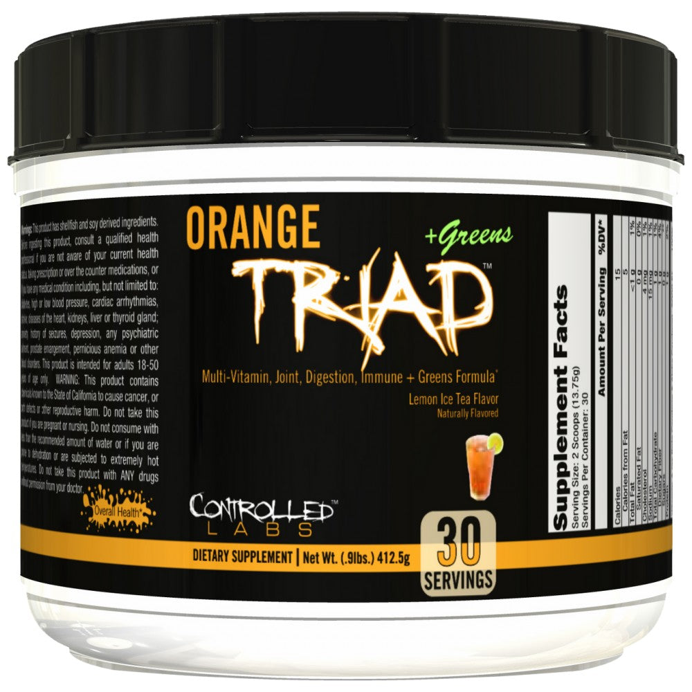Orange TRIAD + Greens Powder - 412 грама - Feel You