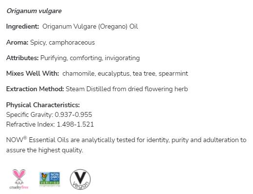 Oregano Oil | 100% Pure Origanum Vulgare - 30 мл - Feel You