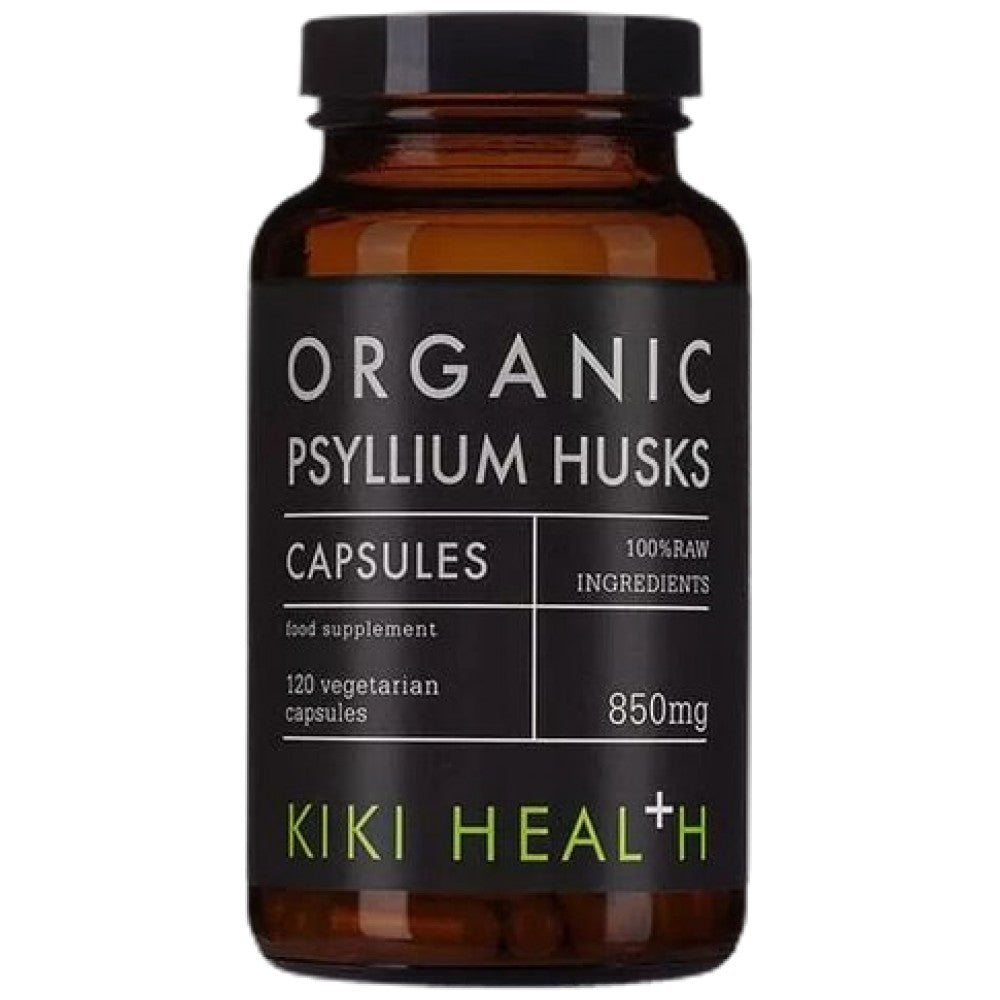 Organic Psyllium Husks 850 mg - 120 капсули - Feel You