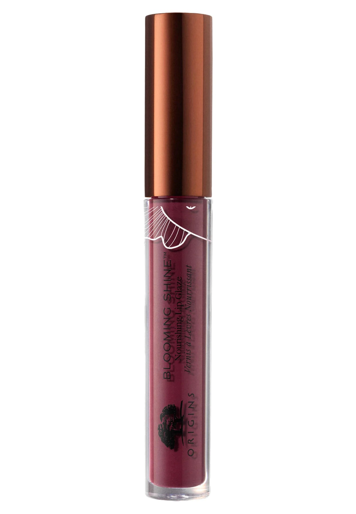 Origins, Blooming Shine, Lip Gloss, 12, Midnight Orchid, 2.6 ml - Feel You