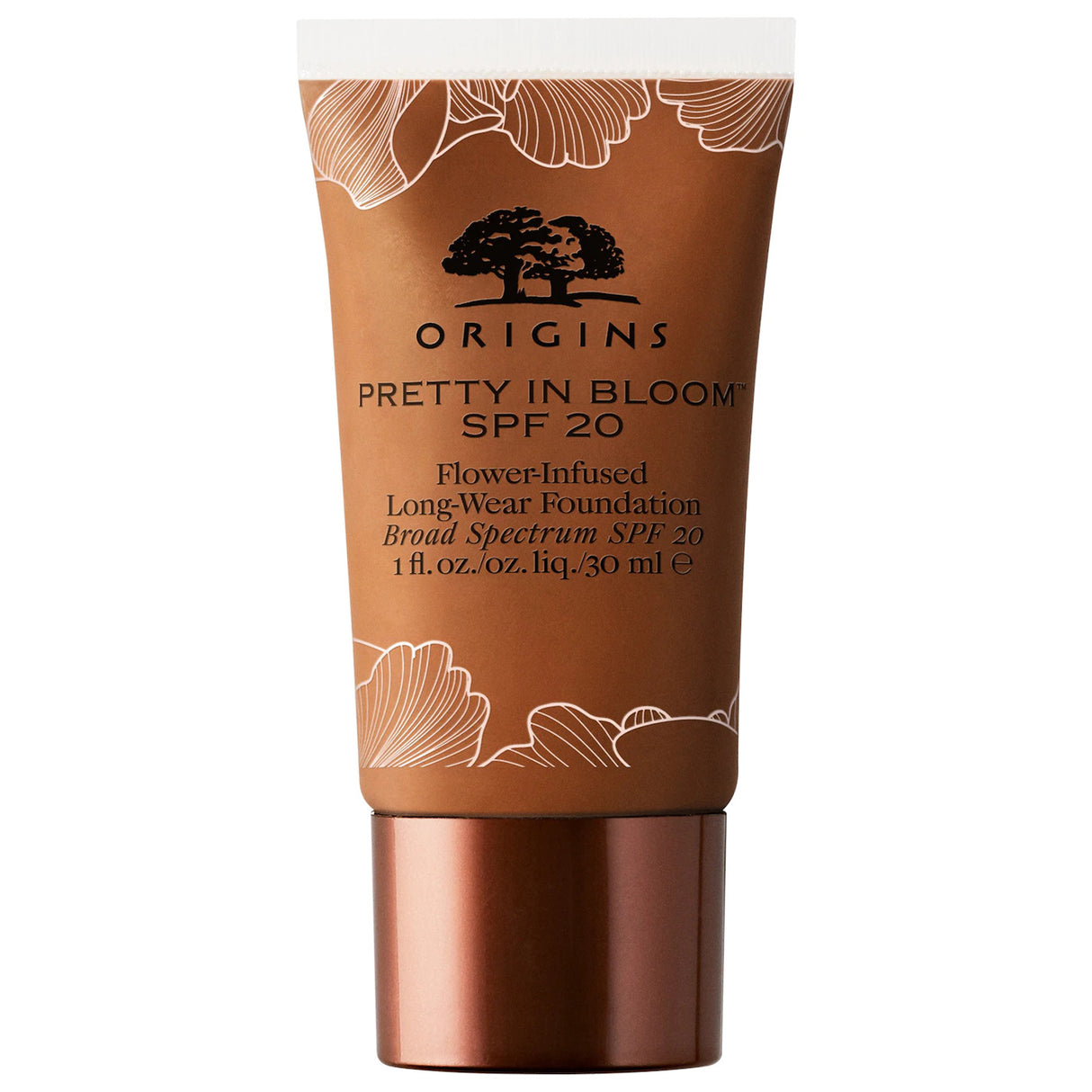 Origins, Pretty In Bloom, Long Wearing, Cream Foundation, 710, Very Deep Cool, SPF 20, 30 ml - Feel You