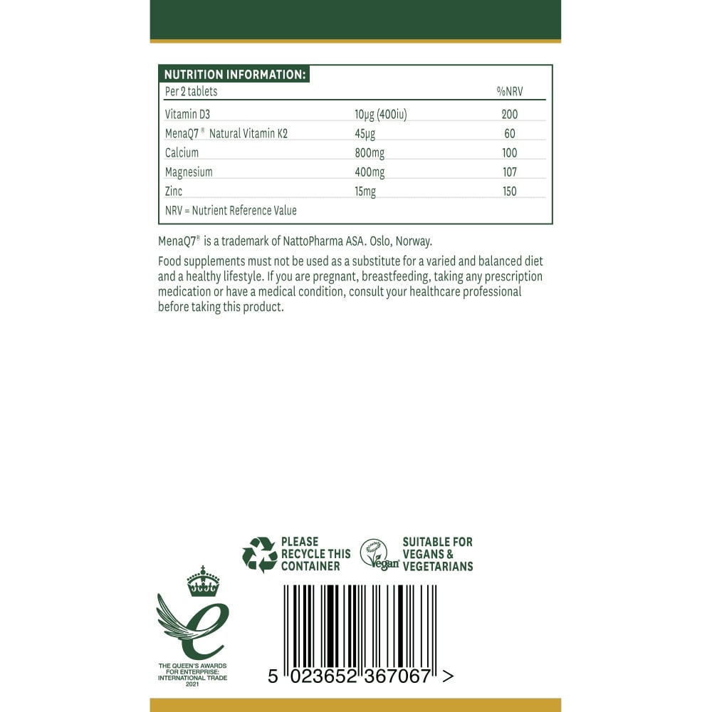 Формула за здрави кости Osteo Advance 60 таблетки, Natures Aid - Feel You