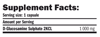 Osteo Glucosamine 1000mg. / 90 Caps. - Feel You