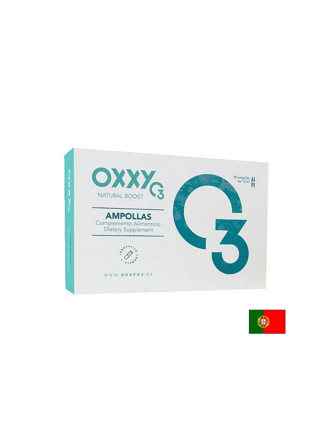 Oxxy O3 – Озонирана антиоксиданта защита и клетъчна енергия, 30 ампули за пиене - Feel You