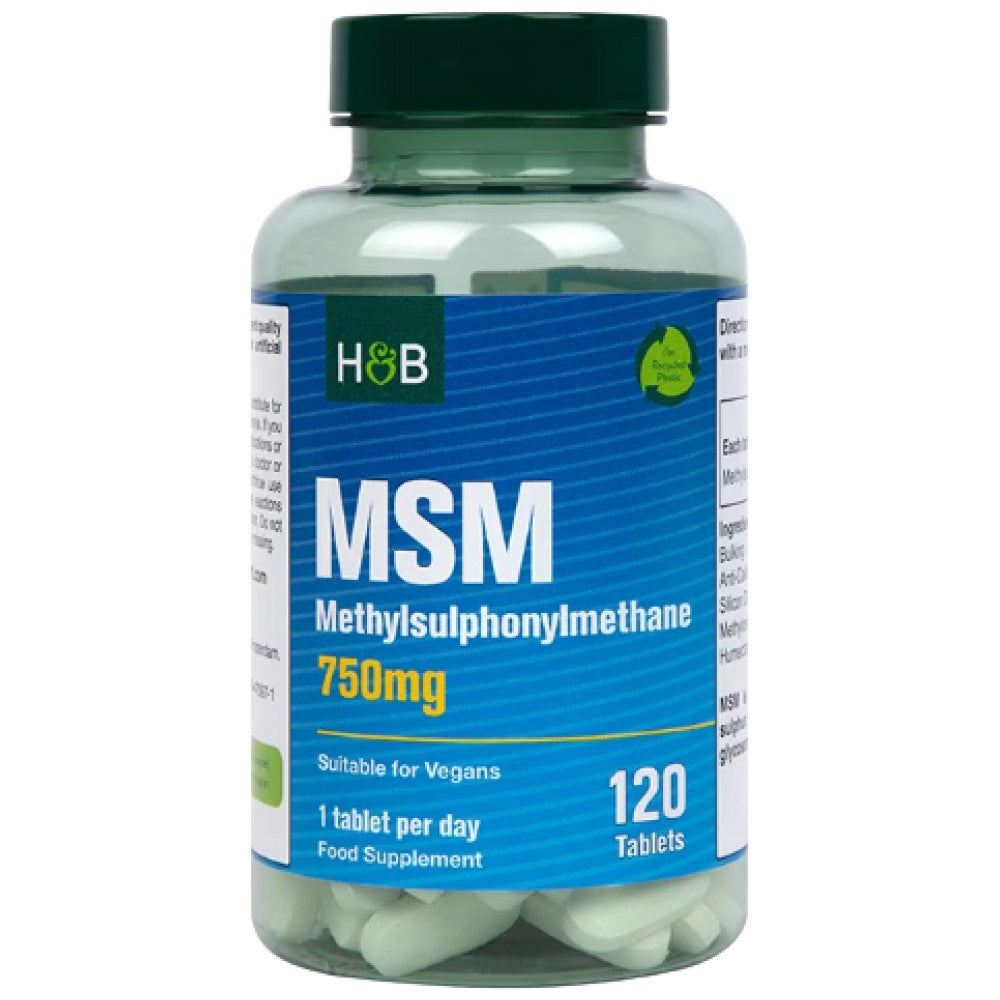 MSM / Methylsulphonylmethane 750 mg - 120 Таблетки - Feel You