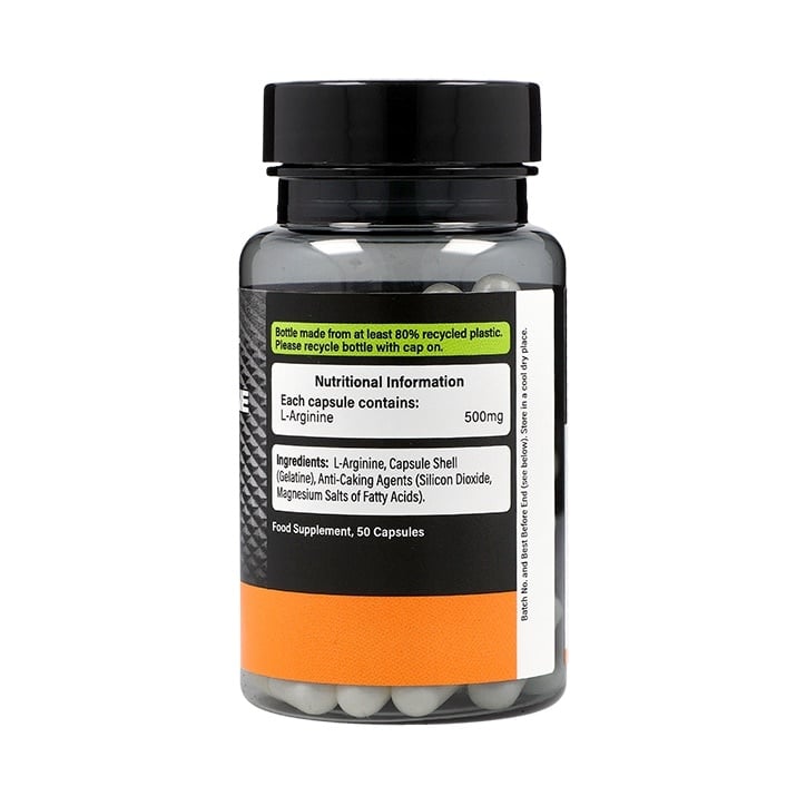 PE Nutrition | L-Arginine 500 mg - 50 капсули - Feel You