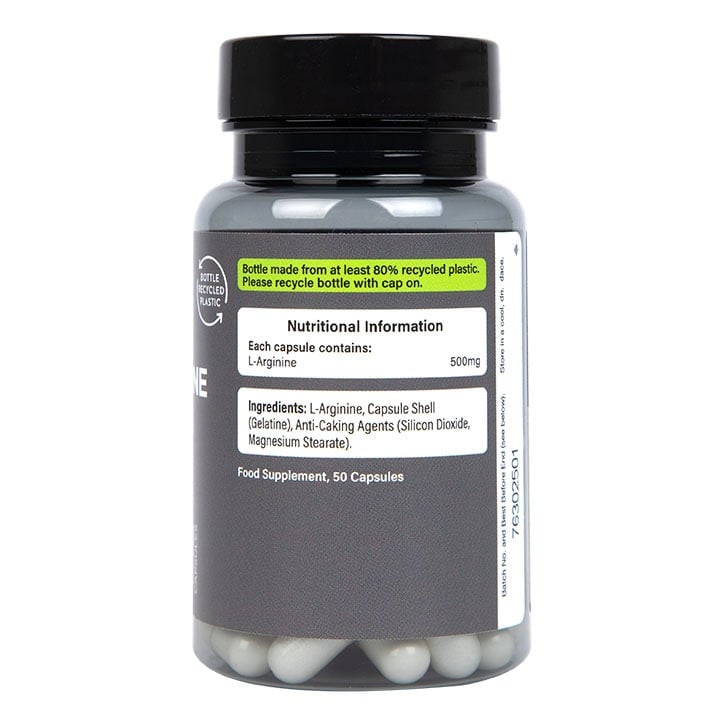 PE Nutrition | L-Arginine 500 mg - 50 капсули - Feel You