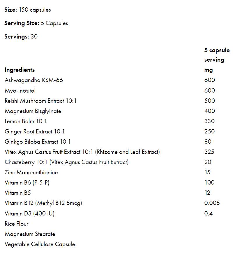 PMS+ Empower Your Cycle 150 капсули - Feel You