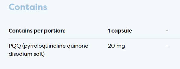 PQQ 20 mg - 60 капсули - Feel You