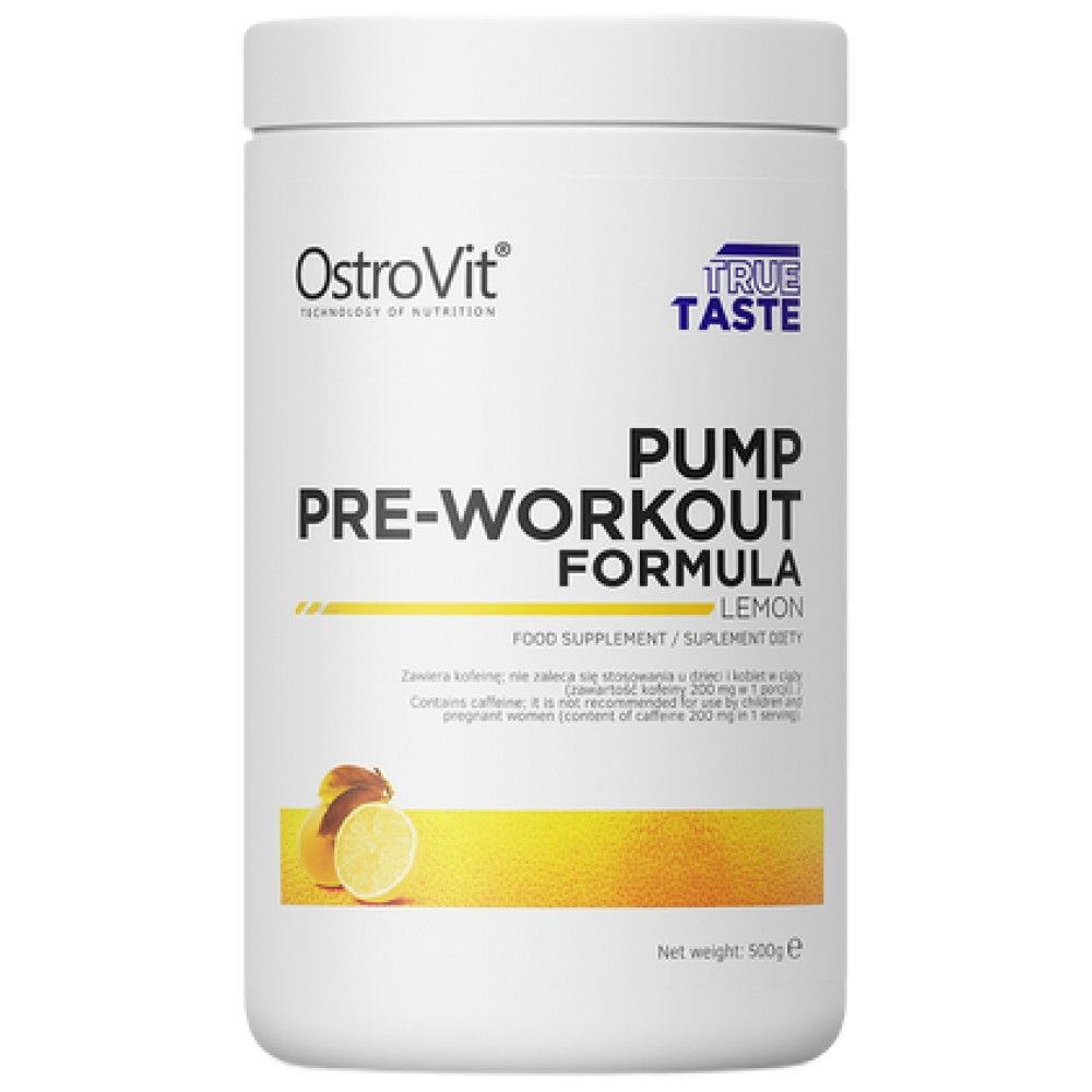 PUMP Pre-Workout Formula - 500 grams - Feel You
