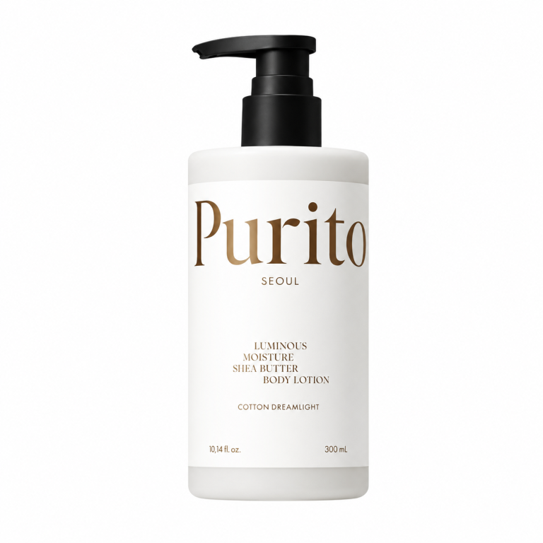 PURITO - Luminous Moisture Shea Butter Body Lotion Cotton Dreamlight, 300ml - Feel You
