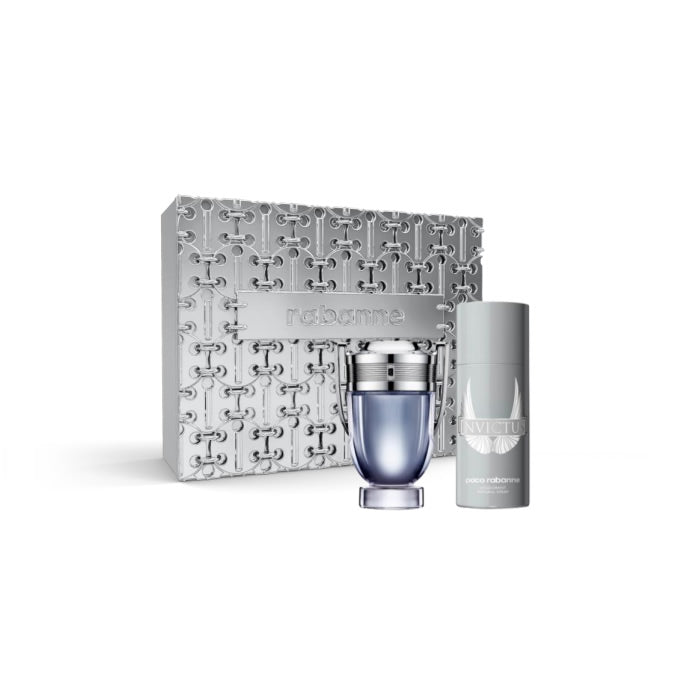 Paco Rabanne Invictus Eau De Toilette Spray 100ml Set 2 Pieces - Feel You