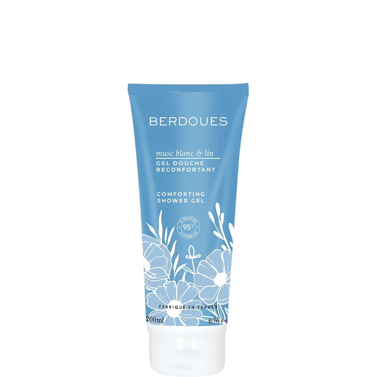 Parfums Berdoues, Musc Blanc Et Lin, Shower Gel, 200 ml - Feel You