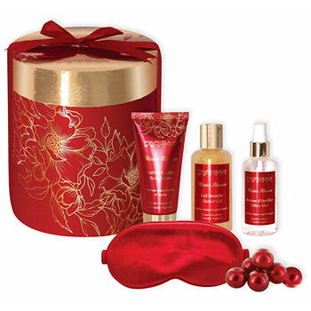 Parisax - Night relaxing ritual gift set ( Frozen strawberries & Vanilla ) - Feel You