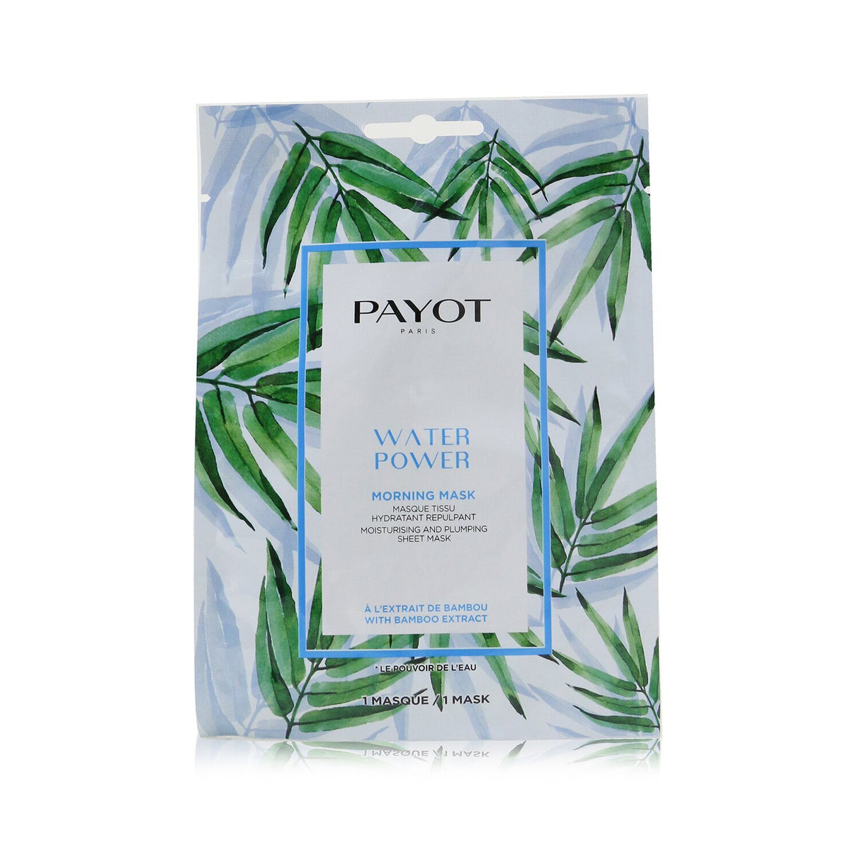 Payot, Water Power, Moisturizing & Plumping, Sheet Mask, For Face, Morning, 19 ml - Feel You