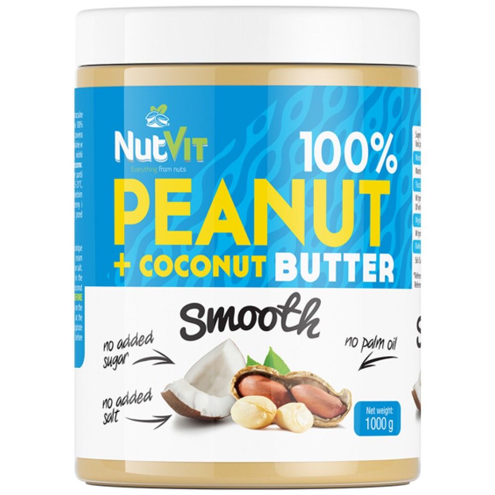 Peanut Butter + Coconut Butter - 1000 грама - Feel You
