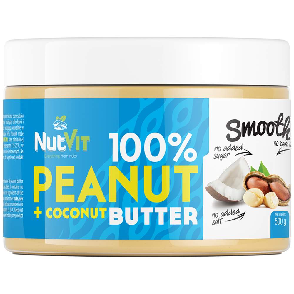 Peanut Butter + Coconut Butter - 500 грама - Feel You