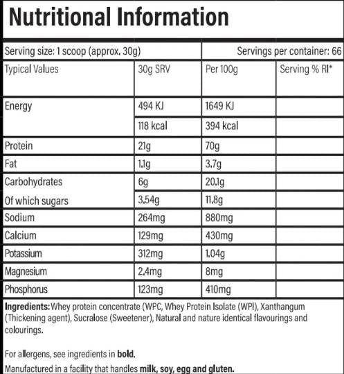 Performance Protein | Blend of Isolate & Concentrate - 2000 грама - Feel You