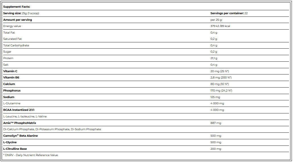 Performance Re-Cuper Recovery - 0.550 kg - Feel You