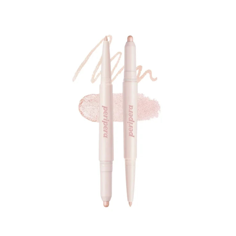 Peripera - Sugar Twinkle Duo Eye Stick #01 DEWY NUDE - Feel You