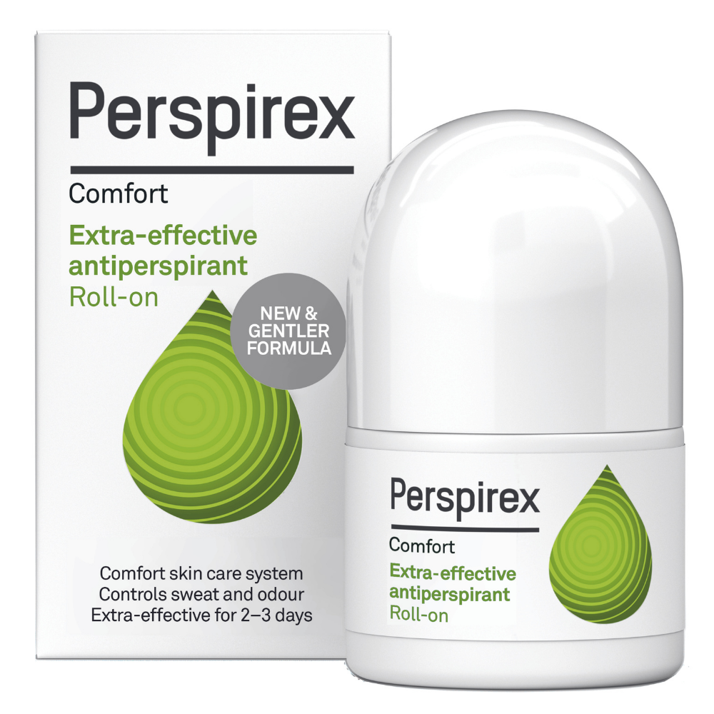 Perspirex, Comfort, Antiperspirant, Deodorant Roll-On, Unisex, 20 ml - Feel You