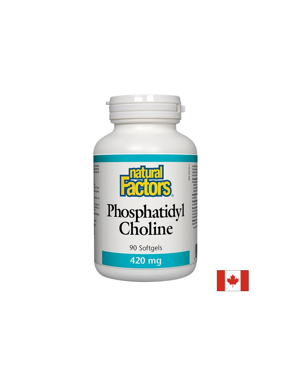 Phosphatidyl Choline/ Фосфатидил Холин 420 mg х 90 софтгел капсули Natural Factors - Feel You
