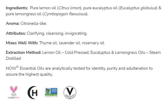 Lemon & Eucalyptus Oil Blend - 30 мл - Feel You