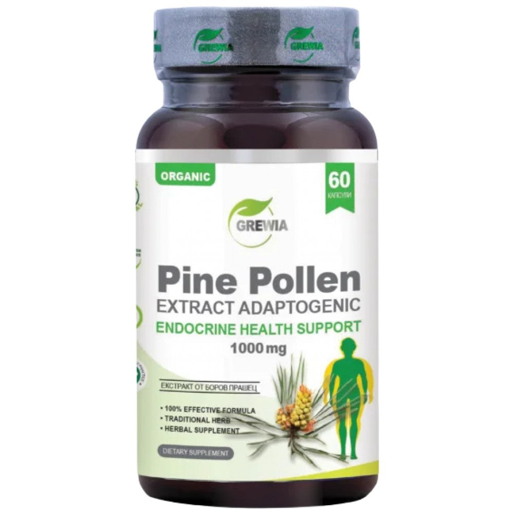Pine Pollen Extract Adaptogenic 1000 mg - 60 капсули - Feel You