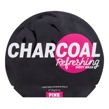 Pink - Charcoal Refreshing Sheet Mask - Facial mask - 1.0ks - Feel You