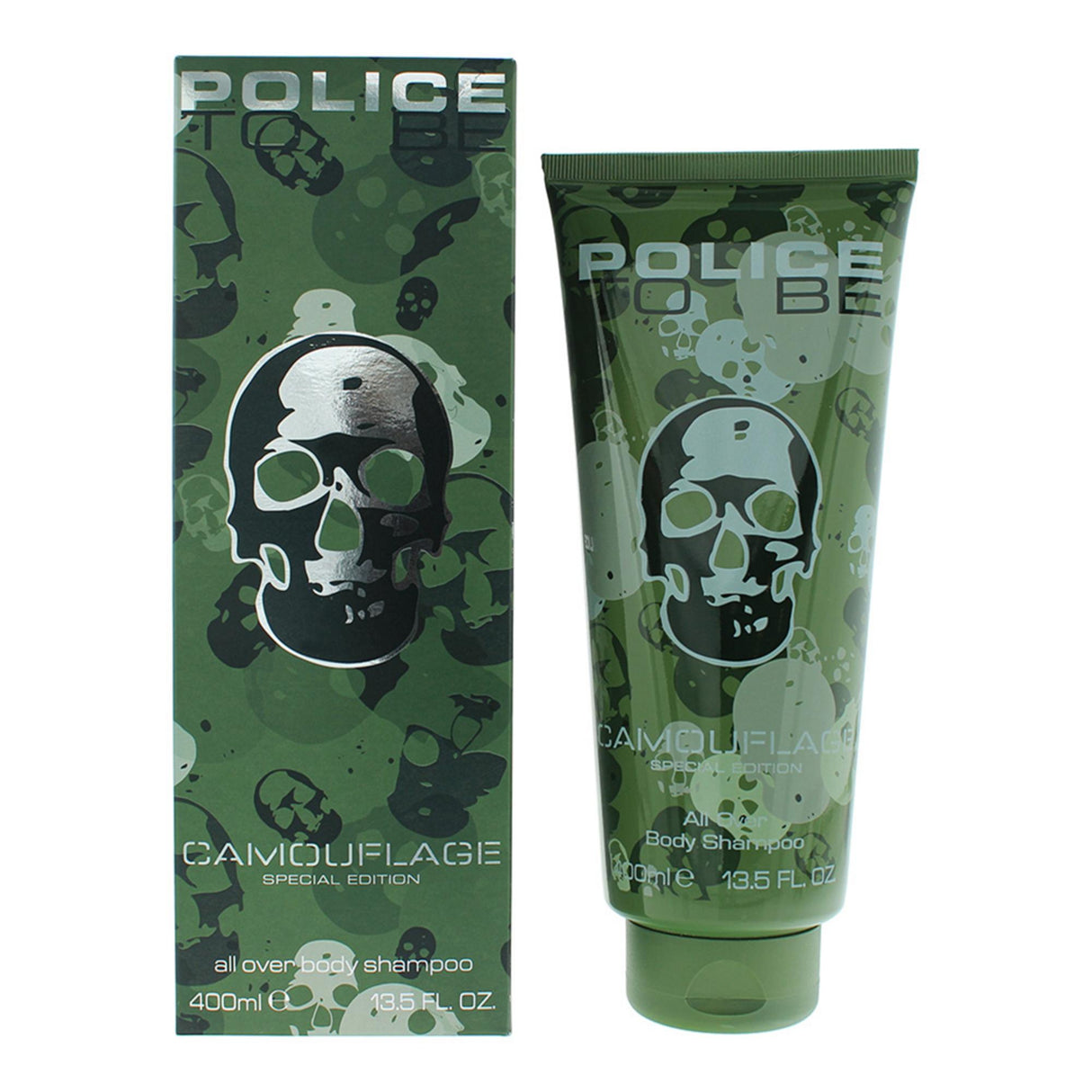 Police, To Be Camouflage, Body Wash, For Hair & Body, 400 ml - Feel You
