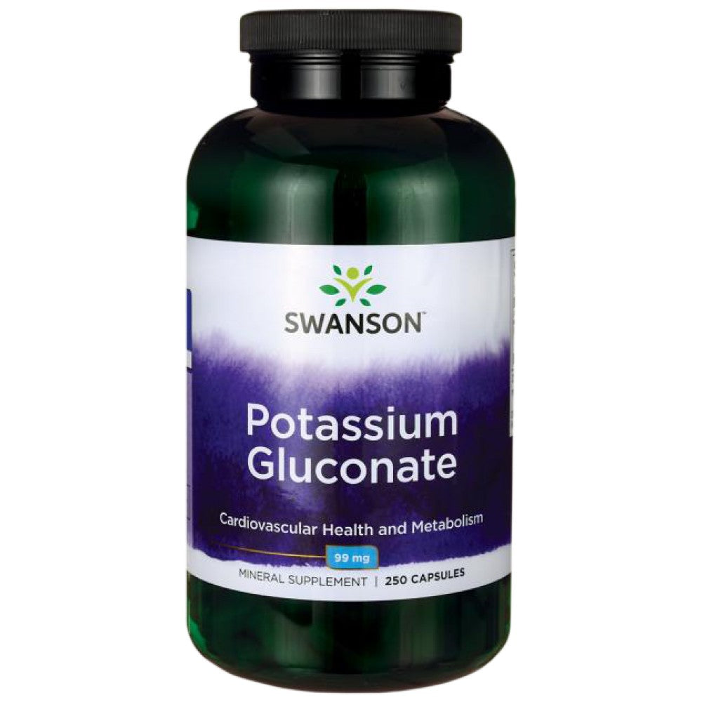Potassium Gluconate 99 mg 250 капсули - Feel You