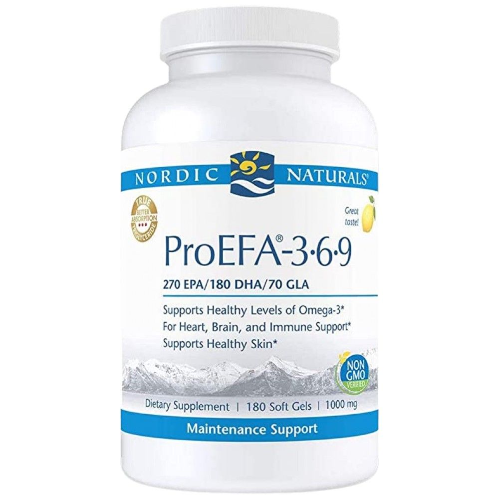 ProEFA - Omega 3.6.9 - 180 Гел капсули - Feel You