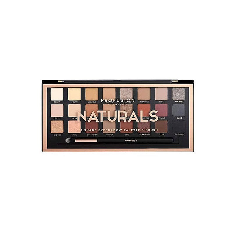 Profusion, Profusion, Eyeshadow Palette, Naturals, 26 g - Feel You