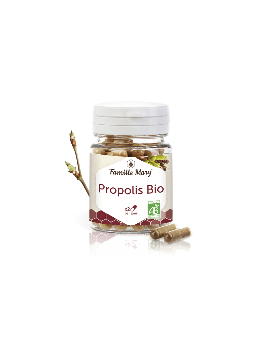 Propolis Bio/ Био прополис, 50 капсули Famille Mary - Feel You