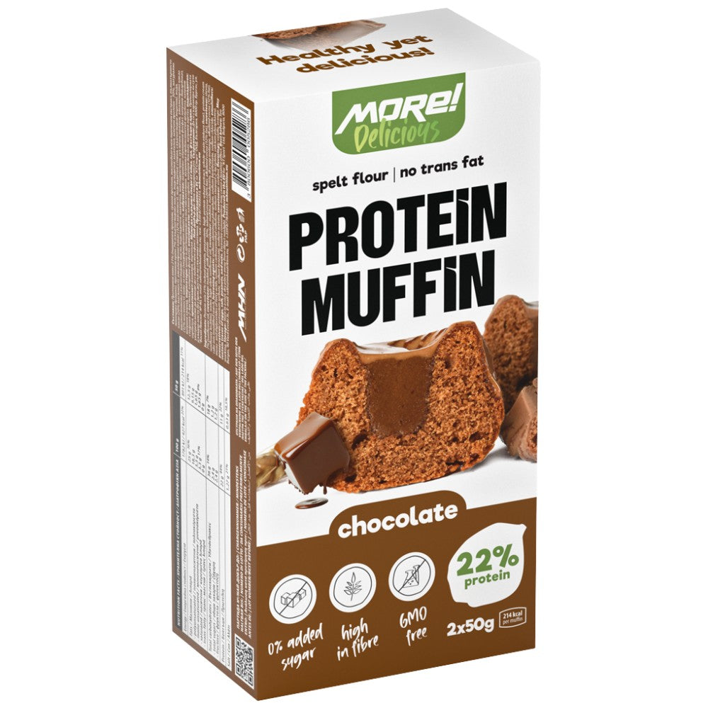 Protein Muffin with Zero Added Sugar | New Improved Formula - 2 х 50 грама - Feel You