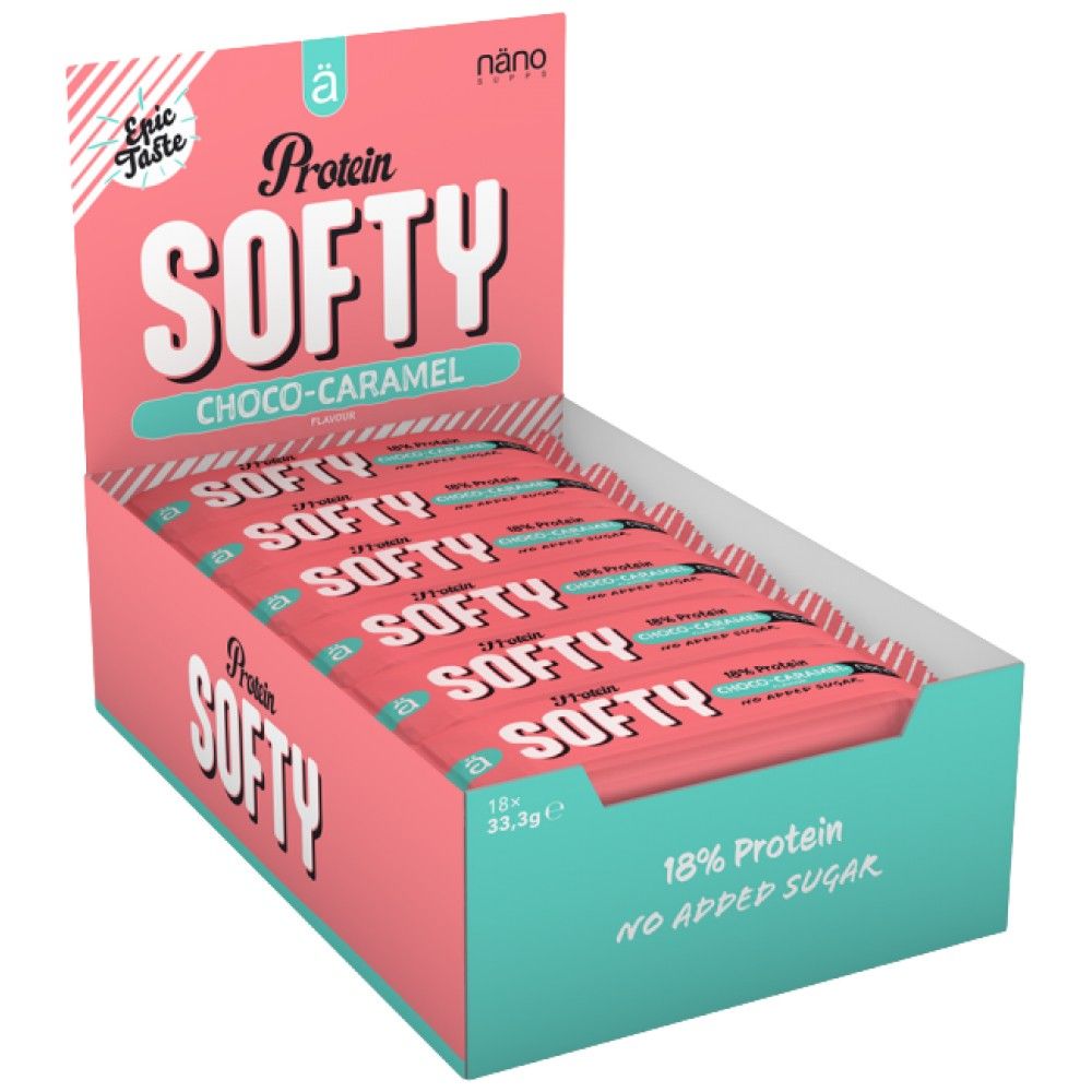 Protein Softy Bar | No Added Sugar - 18 x 33.3 грама - Feel You