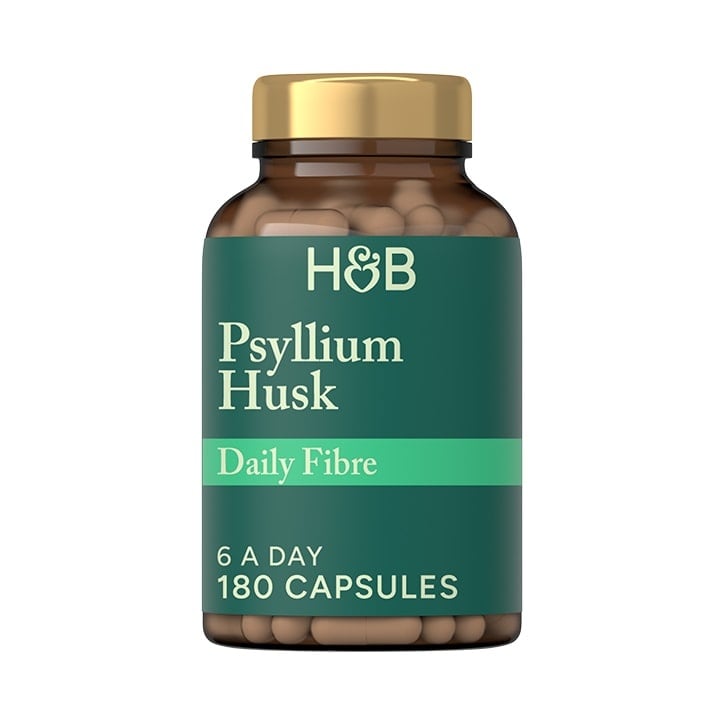 Псилиум хуск фибри (Psyllium Husk) 500mg 200 капсули, HB - Feel You