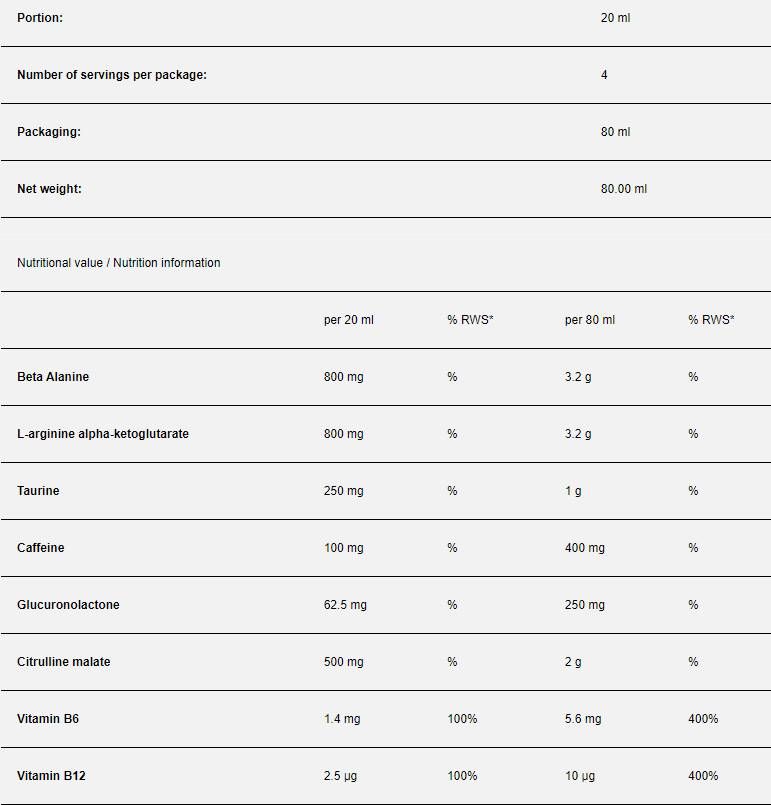 Pump Kick Shot - 80 мл - Feel You