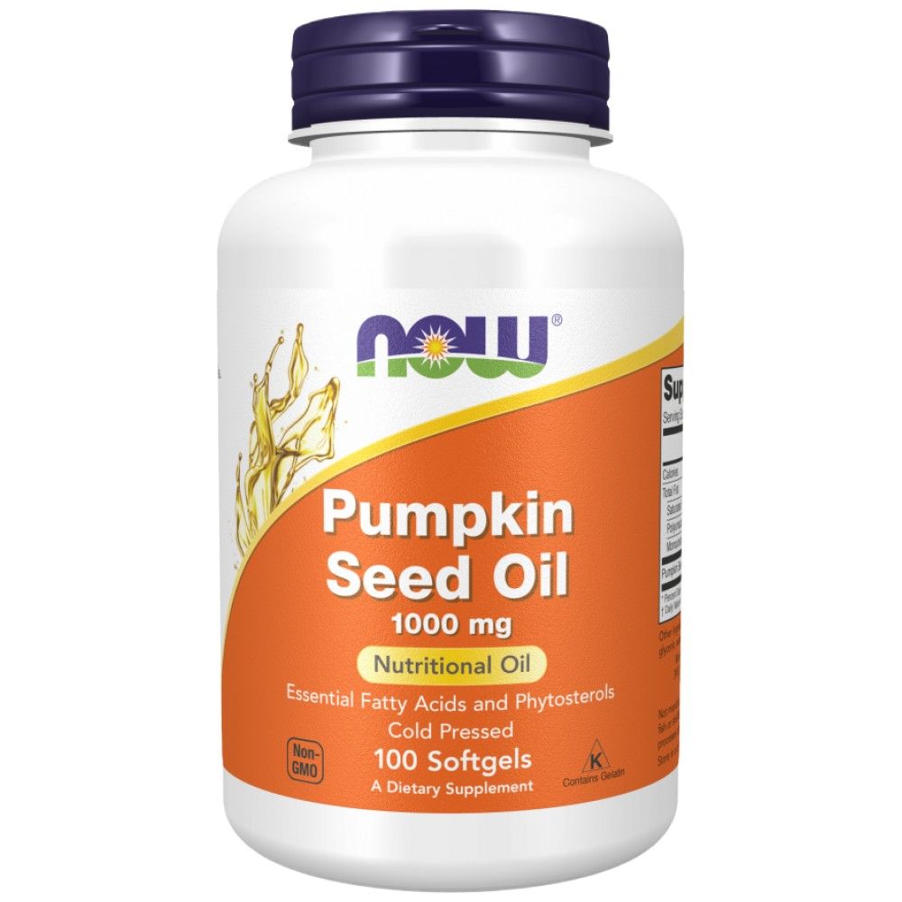 Pumpkin Seed Oil 1000 mg - 200 Гел капсули - Feel You