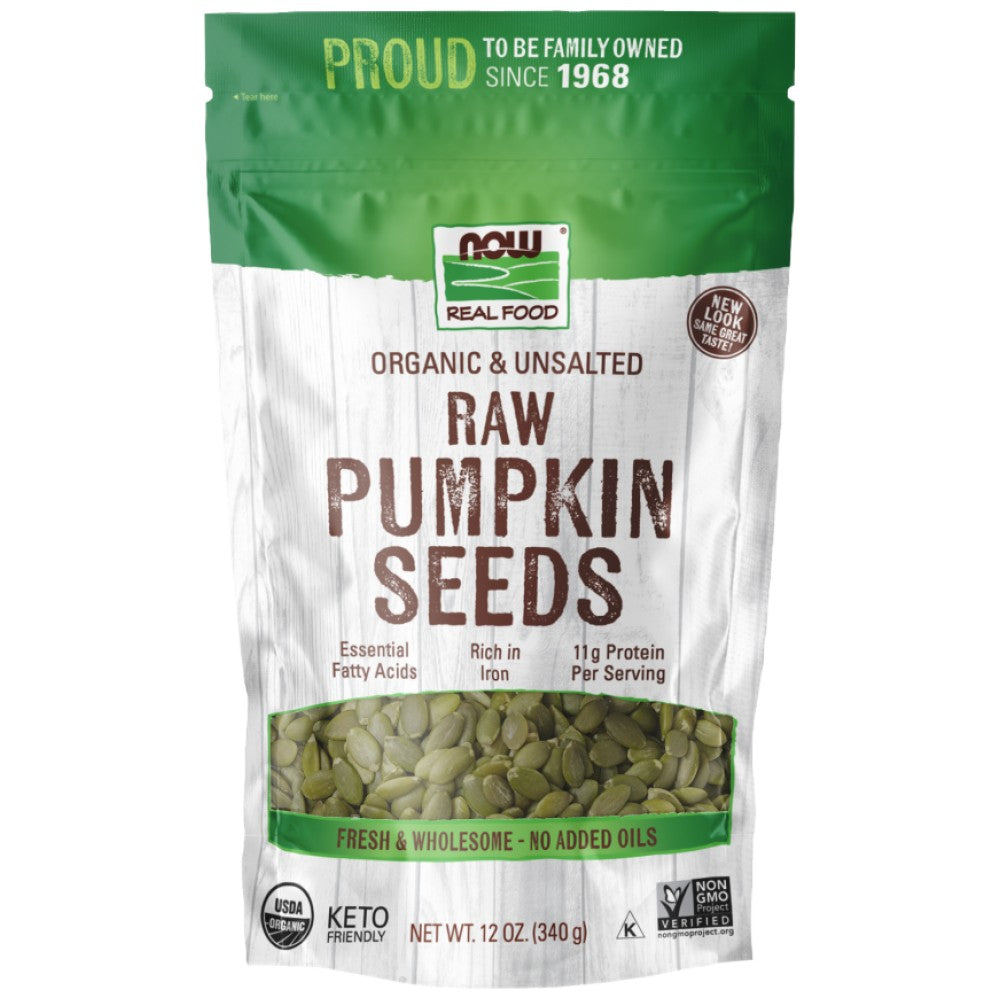 Pumpkin Seeds | Organic, Raw & Unsalted - 340 грама - Feel You
